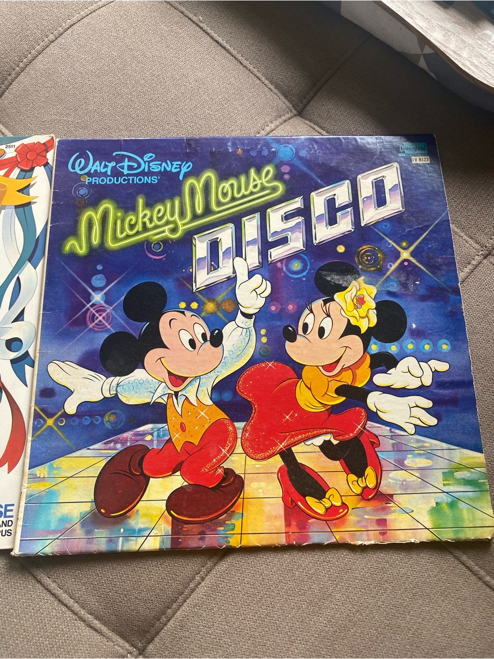Vintage 1979 Walt Disney Mickey Mouse Vinyl Records - Picture 2 of 7